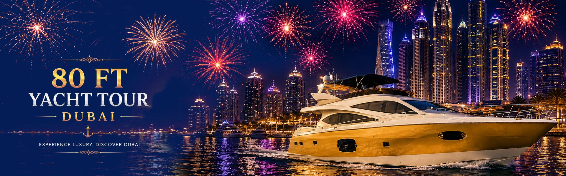 80 Ft Luxury Yacht