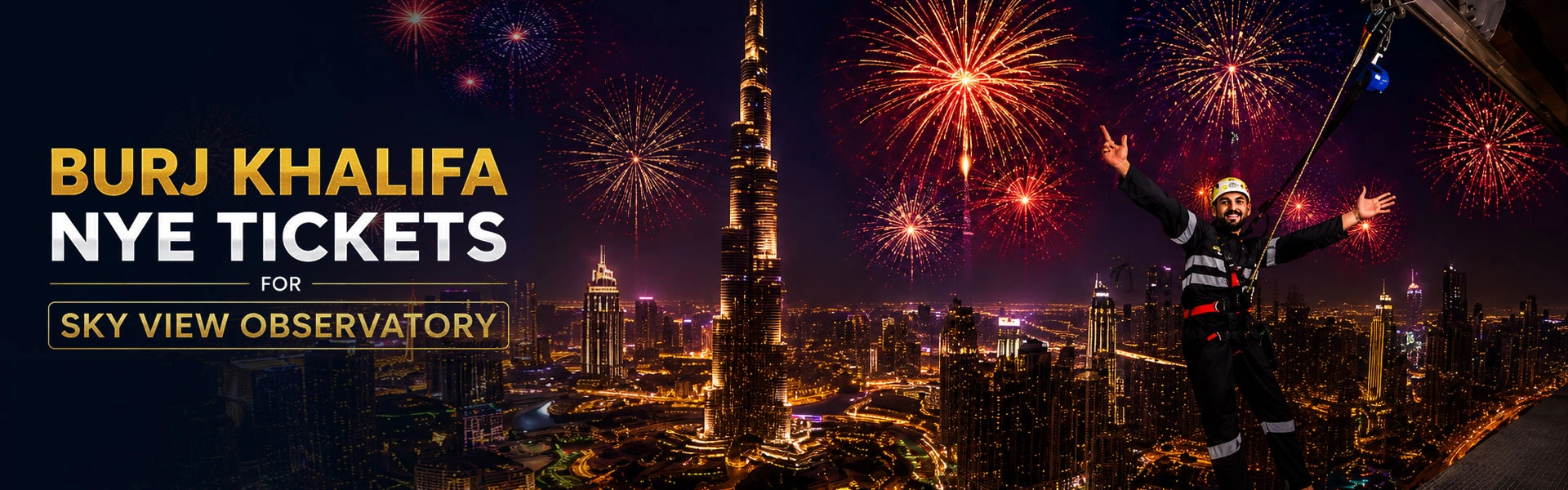 Burj Khalifa NYE Tickets for Sky Views Observatory