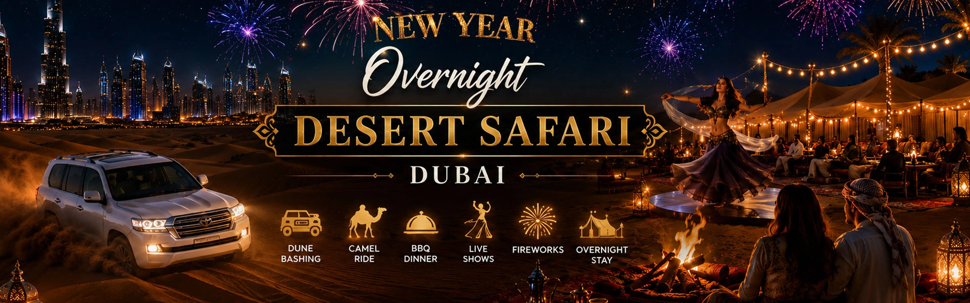 New Year Overnight Desert Safari Dubai