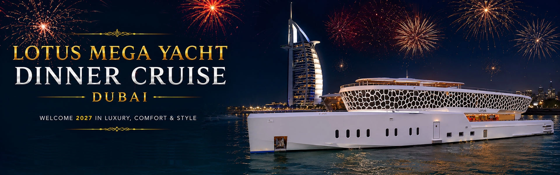 New Year Mega Yacht Dubai
