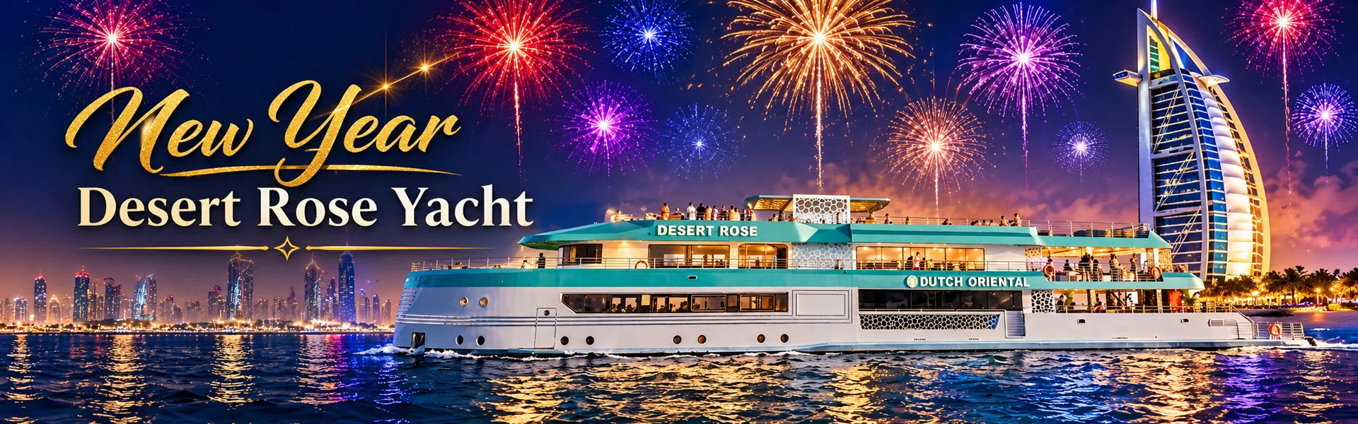New Year Desert Rose Yacht