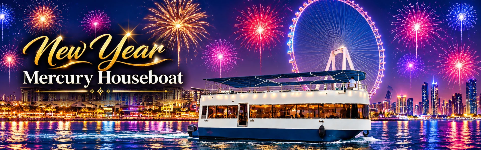 New Year Mercury Houseboat