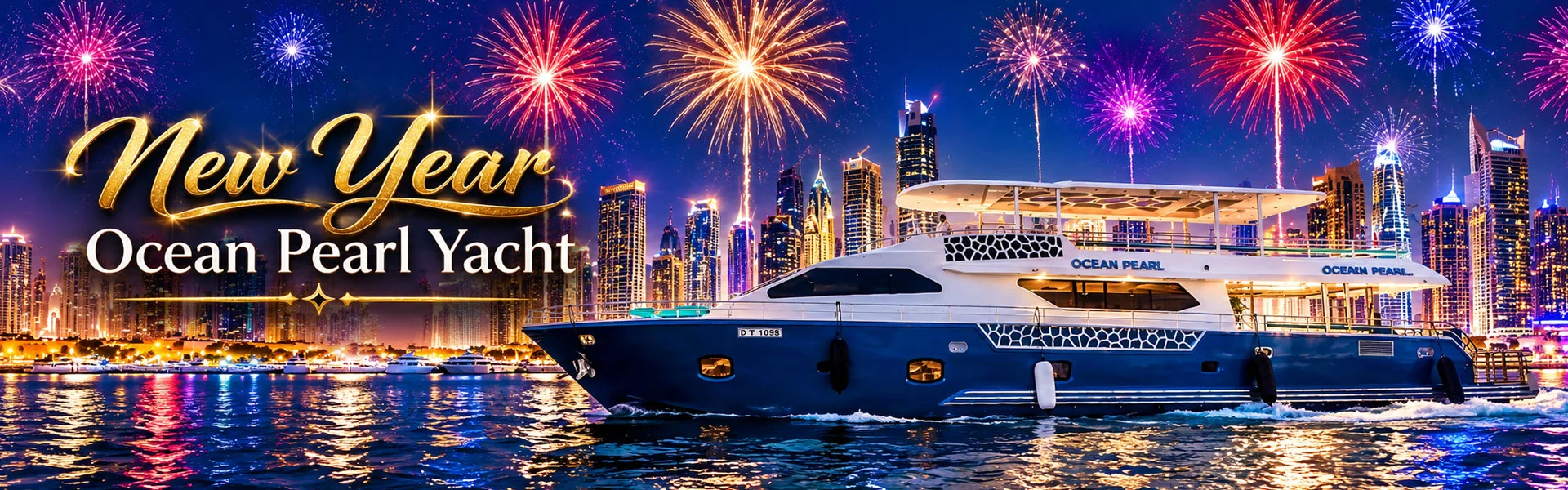 New Year Ocean Pearl Yacht