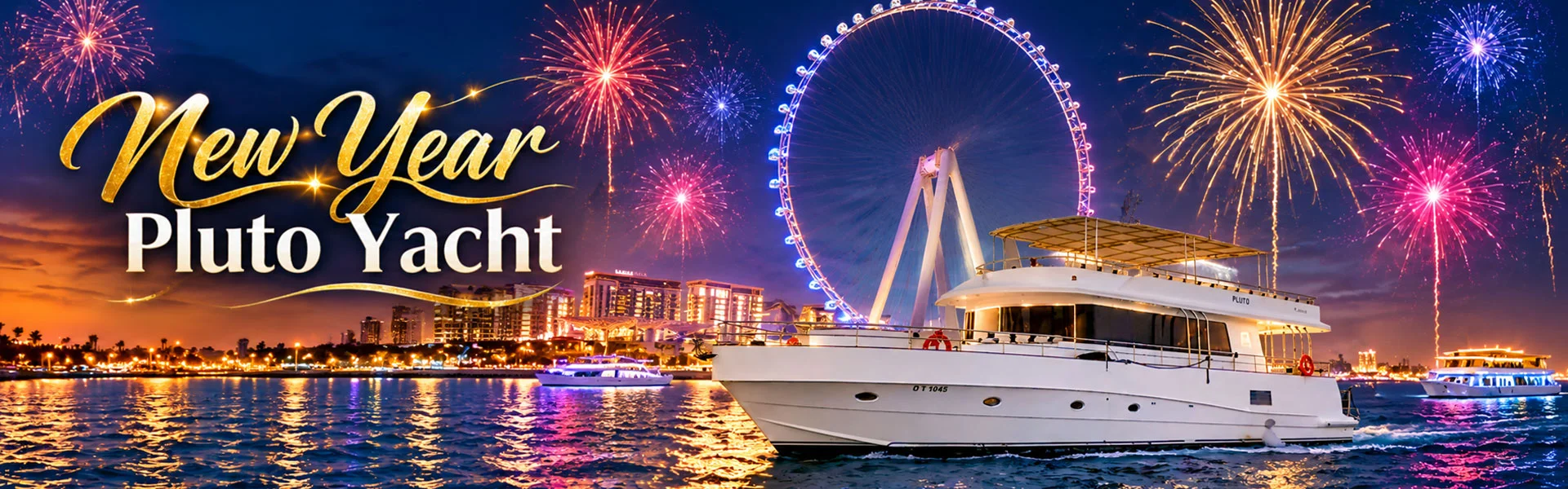 New Year Pluto Yacht