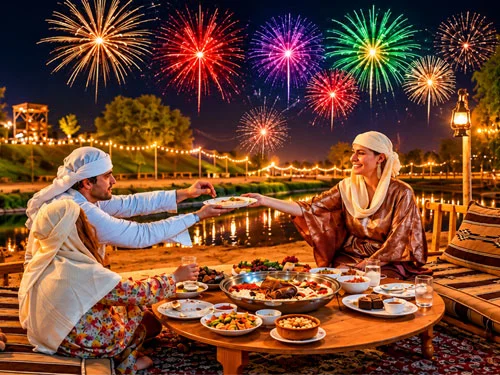 NYE Desert Safari & BBQ Dinner at Al Marmoom